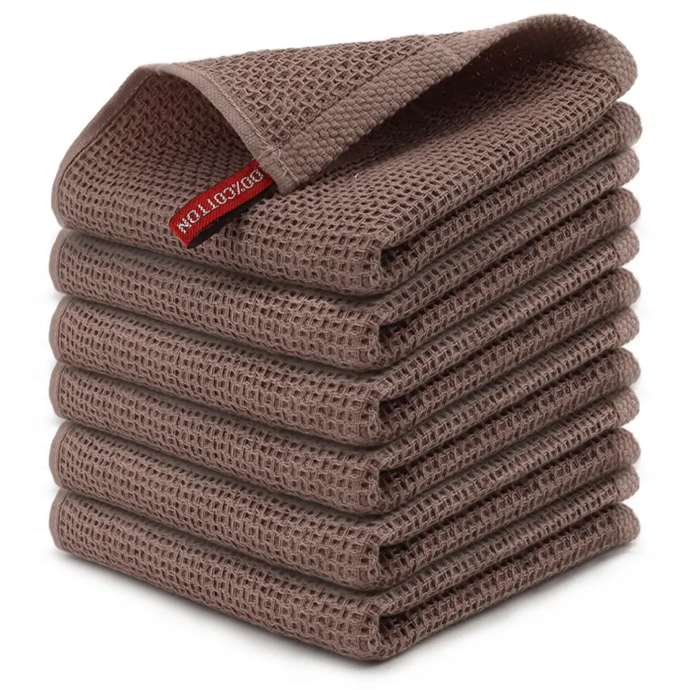 4/6 قطعة قماش أطباق القطن لينة ماصة منشفة المطبخ تنظيف الملابس المنزلية أدوات المطبخ الأدوات غسل القماش