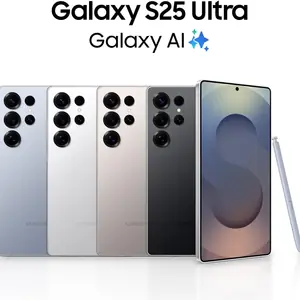 [متوفر] هاتف Samsung Galaxy S25 Ultra 5G الذكي Snapdragon 8 Elite 6.9 بوصة 120 هرتز ديناميكي LTPO AMOLED 2X كاميرا رباعية بدقة 200 ميجابكسل