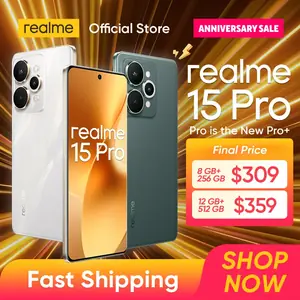 [العالمية الأولية] realme 15 Pro 5G هاتف ذكي بمعالج Snapdragon 7 Gen 4 كاميرا ثلاثية 50 ميجابكسل شاشة 6.8 بوصة 144Hz HyperGlow 4D Curve+ AMOLED بطارية 7000 مللي أمبير شحن 80W فيديو 4K 60FPS NFC