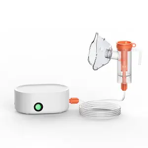 آلة البخاخات الطبية سديم المرطب جهاز الاستنشاق الطبي الربو Nebulizador للبالغين والأطفال صندوق تخزين قدرة عالية