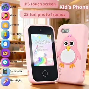 ألعاب تعليمية للهاتف للأطفال مشغل موسيقى MP3 ألعاب موسيقية لعبة كاميرا سيلفي متنقلة للأطفال هدايا عيد ميلاد للأطفال