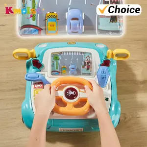 لعبة قيادة عجلة القيادة الموسيقية التفاعلية التعليمية المحاكاة لقيادة السباق لعبة التظاهر مع هدايا ألعاب الموسيقى