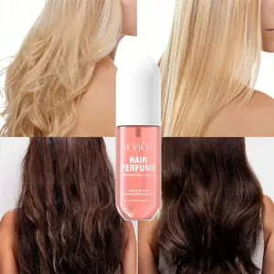 عطر شعر 80 مللي عطر طبيعي يدوم طويلاً بخاخ للشعر نباتات سائلة مستخلص مرطب للعناية بالشعر رذاذ للشعر للرجال والنساء