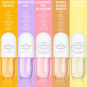 عطر لإصلاح الشعر وزيت أساسي للعناية بالشعر: تنظيف عميق، عناية عميقة، عطر شعر طويل الأمد برائحة طبيعية، بخاخ للشعر.