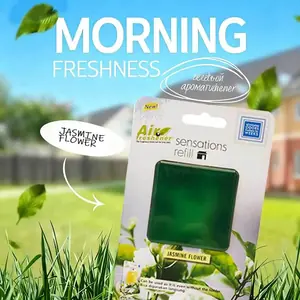 3-6 أكياس صغيرة من معطر الهواء المنزلي مع طبقة مثقوبة مانعة للتسرب و6 زيوت أساسية طبيعية للقضاء على الرائحة