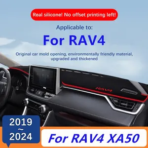 لوحة سيارة حصيرة الشمس الظل لتويوتا RAV4 2019 2020 2021 2022 2023 2024 RAV 4 XA50 الهجين أداة غطاء مكتب الملحقات