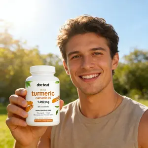 كبسولات دوكتيت كيركيمين للمفاصل تخفف آلام المفاصل وتحسن التعب الجسدي وتعزز الحيوية وتقوي المناعة كبسولات صحية