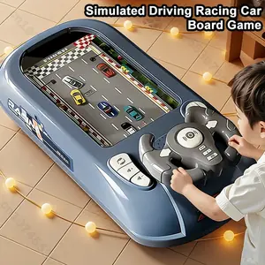 ألعاب قيادة عجلة القيادة للأطفال، لعبة محاكاة إلكترونية للسباق والمغامرة، ألعاب أطفال، هدايا عيد الميلاد التفاعلية الرائعة