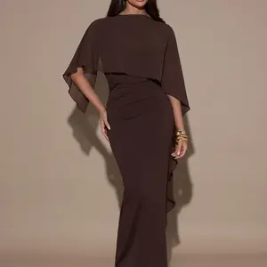 فستان طويل للنساء، 100% قطن